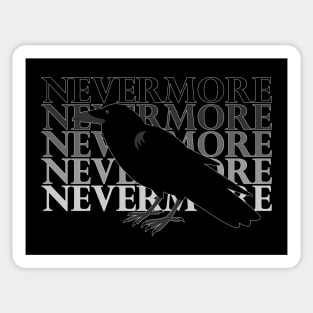 Quoth the Raven 'Nevermore' Sticker